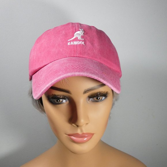 NiB Fashionable Kangol Adjustable Cotton Baseball-style Cap Hat Washed Pink main image 7